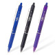 Ручка гелевая Pilot Frixion Clicker пиши-стирай BLRT-FR5/7_Фіолетовий