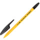Ручка шариковая Economix Yellow Pen 10187_Черный