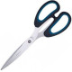 Ножницы канцелярские Buromax JOBMAX 16,3см BM.4533_Синий