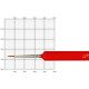 Кисть KOLOS колонок круглый Nail для дизайна 3009L к.р._№00