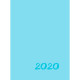 Ежедневник 2020 Buromax A5 Crayon BM.2107_Голубой