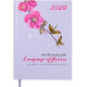 Ежедневник 2020 Buromax A5 Flowers Language BM.2172_Белый