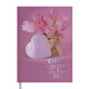 Ежедневник 2021 Buromax A5 Romantic BM.2170_Розовый светлый