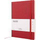 Блокнот 19*25см 96л. Axent Partner Soft L в клетку 8615-**_Красный