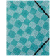 Папка А4 Axent на резинках Tartan 1509-**_Зеленый