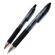 Ручка шариковая AIHAO AH5428V автоматическая 1,0мм_Черный