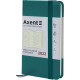 Еженедельник 2022 Axent 9*15 Pocket Strong 8508-22_Малахитовый (8508-22-31-A)