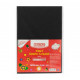 Фетр для рукоделия (полиэстер) 180г/м2 20*30см на клейкой основе, MAXI MX618**_Черный