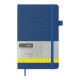 Блокнот 12,5*19,5см 96л. Buromax Tweed в клетку BM.291163_Синий