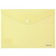 Папка А5 Axent на кнопке Pastelini 1522-A_Желтый