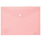 Папка А5 Axent на кнопке Pastelini 1522-A_Розовый