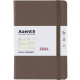 Ежедневник 2024 А5 Axent Partner Soft Diamond 8818-24-A_Ореховый