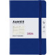 Ежедневник 2024 А5 Axent Partner Soft Diamond 8818-24-A_Синий