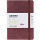 Ежедневник 2024 А5 Axent Partner Soft Nuba 8817-24-A_Сливовый
