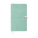 Еженедельник 2024 Buromax 8,5*15,3см карманный Velour BM.2891_Мятный