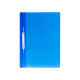 Скоросшиватель А4 с прозрачным верхом Economix Simple без перфор  E31515_Синий