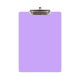 Клипборд А4 Changhe пластик Макарун BR-099_Лавандовый