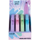 Маркер текстовыделитель Kite Highlighter 1-5мм Creative Glitter, глитер K24-1146_Розовый