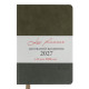 Ежедневник 2027 А5 Leo Planner Velvet мягкий VE2527**_Зеленый темный