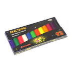 Пластилин 12 цв. ГАММА Флюрики п/э упак 281037