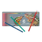 Карандаши цветные 45кол. Bruynzeel Chameleon в метал. коробке 5010M45