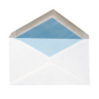 Конверт бумажный С6 (162*114) мокрая склейка