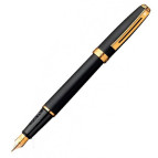 Ручка перьевая SHEAFFER Prelude Black Lacq. GT FP M Sh355004