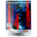 Бумага для принтера А4 белая 80г/м 100л. Офисная арт.80/100
