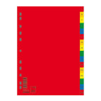 Разделители пластик. А4 Donau A-Z 7726095