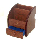 Подставка канцелярская дерево SHANG 8002