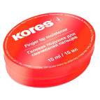 Увлажнитель подушечка для смачивания пальцев KORES гелевая 32616