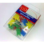 Кнопки-флажки LKC 35шт пластик. в пластиковом футляре 1010