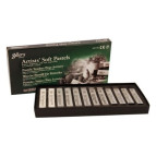 Пастель сухая MUNGYO профессиональная 12цв. Серая MPV-12G