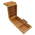 Этюдник-пенал D.K. Art-Craft акварельный деревянный (вяз) 33*16,5*5см 15143