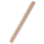 Линейка масштабная ROTRING в футляре АРХИТЕКТОРСКАЯ (1) R8020200