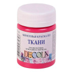 Краска акриловая для ткани ЗХК Невская Палитра DECOLA 50мл Розовая светлая 4128335