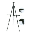 Мольберт тренога D.K. Art-Craft аллюминий черная h-125см, h полотна до 83см 15301