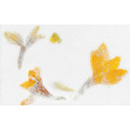 Бумага ручной работы URSUS А4 100г/м белая с вкраплениями Астра игольч UR-14032205R