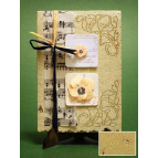 Картон ручной работы URSUS А4 250г/м хлопок Желтый UR-1482 22 12R