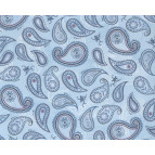 Картон дизайнерский цветной URSUS А4 220г Огурцы Синий UR-26102203R