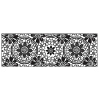 Картон URSUS А4 220г UR-60364605R Черно-белый Тамбурный декор