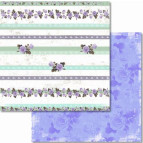 Бумага для скрапбукинга URSUS 30.5*30.5см Премиум с глитттером Мотив 42 UR-70310042R