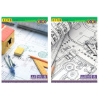 Бумага для черчения А4 8л. 160г/м Buromax/ZIBI 2900/1400