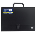 Портфель А4 35мм Buromax пластик пустой 3724