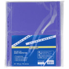 Файлы А4 40мк 100шт цветные Buromax 3810