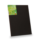 Холст на подрамнике Rosa Gallery 20*30см хлопок, Черный грунт, мелкое зерно