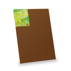 Холст на подрамнике Rosa Gallery 20*30см хлопок, Умбра натуральна, мелкое зерно