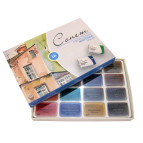 Краска акварельная - ЗХК Невская Палитра Сонет набор 16цв. в кюветах 3541138