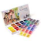Краска акварельная - ЗХК Невская Палитра Сонет набор 24цв. в кюветах 3541139