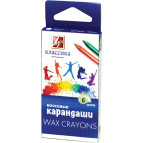 Карандаши восковые 6цв. ЛУЧ 12С 860-08